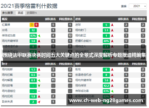 围绕法甲联赛决赛时间五大关键点的全景式深度解析专题报道精编集